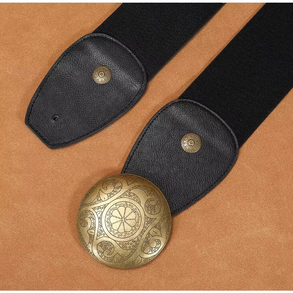 Ceinture élastique large pour femme
