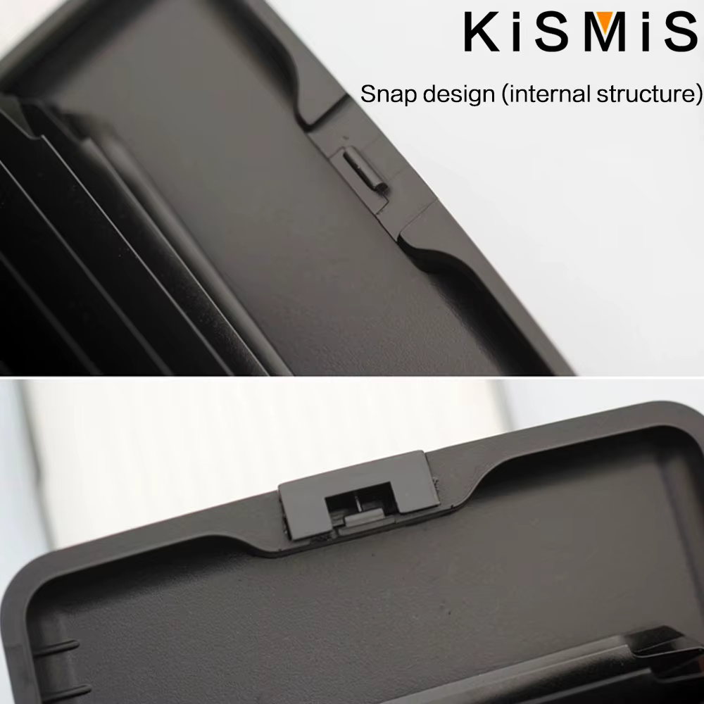 KISMIS RFID portefeuille en métal et carte d'identité professionnelle