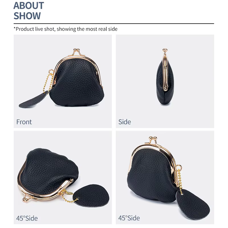 Porte-monnaie Kiss Lock pour femmes