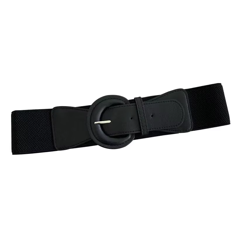 Ceinture décorative pour femmes avec un pardessus en laine