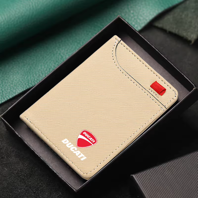 Mini porte-monnaie en cuir pour cartes de crédit