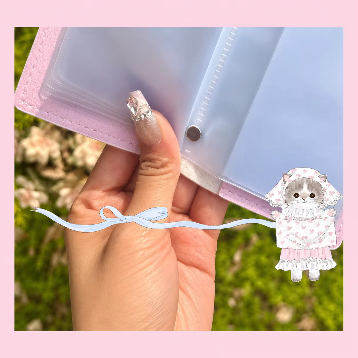 Portefeuille pour cartes en cuir Pu, écologique, imprimé de dessins animés, porte-cartes avec blocage Rfid, grande capacité, pour les voyages et les rendez-vous