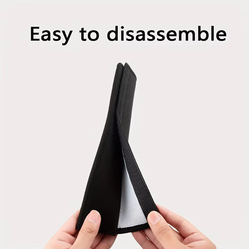 Coussins de ceinture de sécurité de voiture doux et confortables, 2 pièces, coussins de ceinture de sécurité personnalisés et à la mode, adaptés à une utilisation sur véhicule