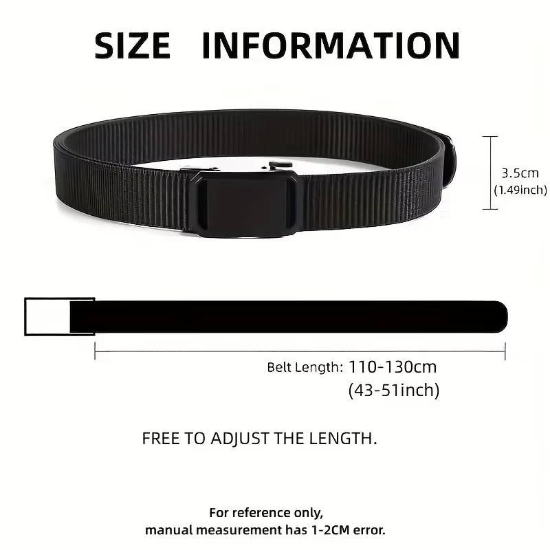 Nouvelle ceinture à boucle automatique