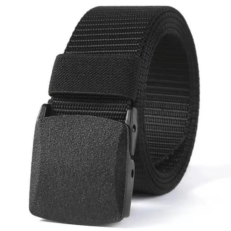 Ceinture en nylon militaire automatique pour hommes