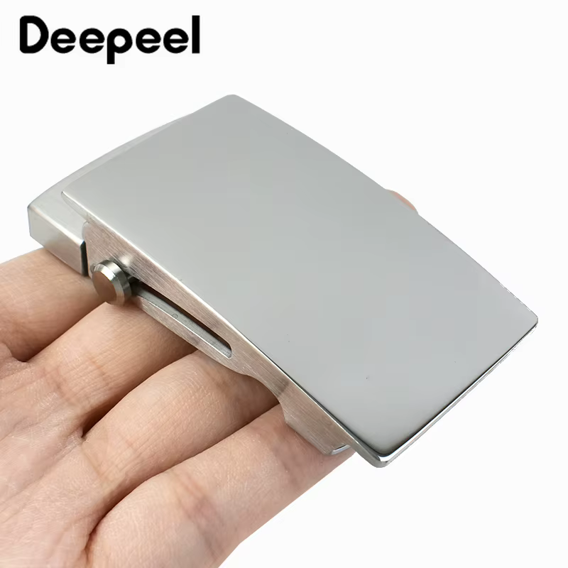 Boucle de ceinture pour hommes, 36/39mm, boucles en acier inoxydable, tête automatique pour ceintures 35/38mm, bricolage, accessoires artisanaux en cuir
