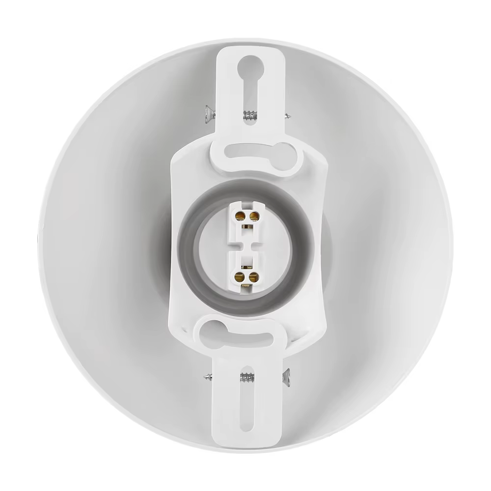 Support de lampe E27, support d'ampoule LED, base ronde, matériau PP, installation facile pour la décoration de la chambre à coucher et du salon