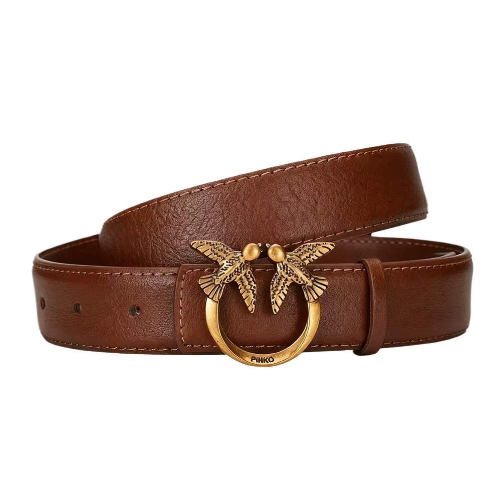 Ceinture de luxe Pinko pour femme 2026 – Design minimaliste avec perles