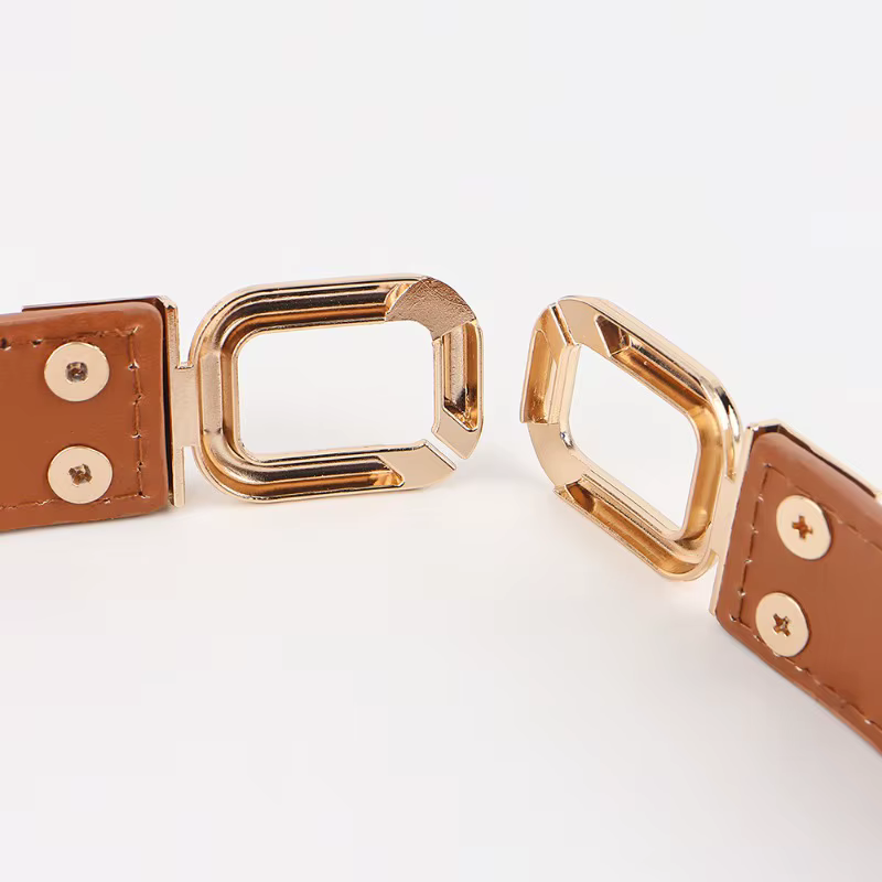 Ceinture de style européen et américain inspirée du temps