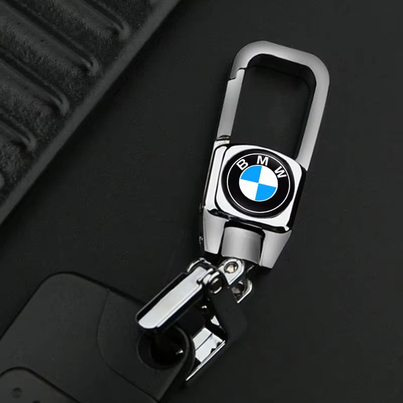 Porte-clés de voiture en métal avec boucle de ceinture et mousqueton pour BMW X1 X2 X3 X5 X4 X6 X7 G30 G20 G32 G11 G12 F40 F30 F20 F10 F34 F07 F44