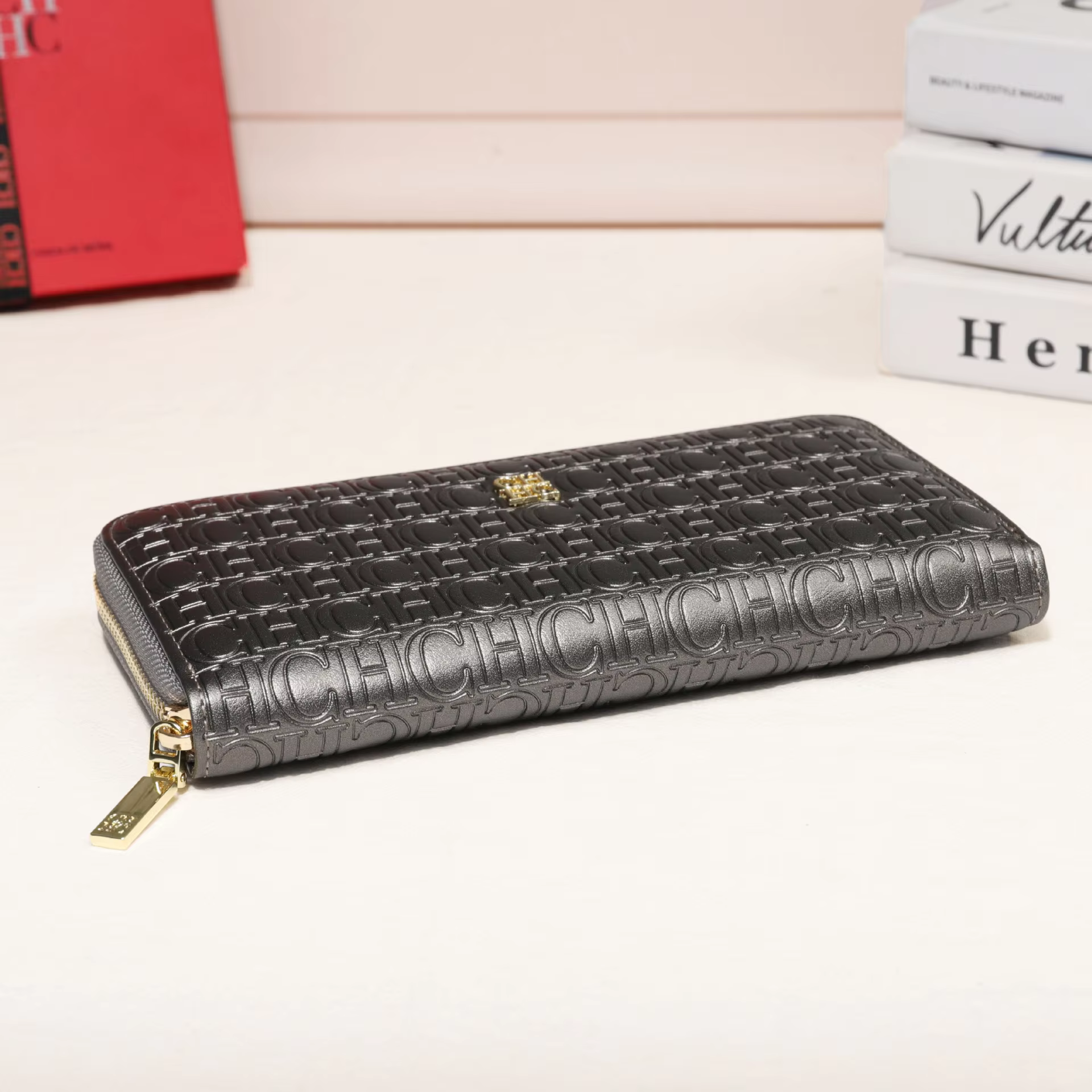 Portefeuille classique pour femme CH Fashion