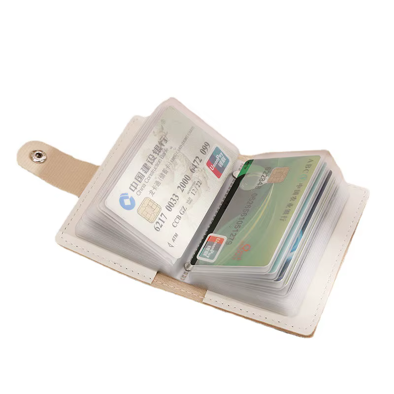 Porte-cartes d'identité Anti-vol dessin animé chat banque cartes de crédit Bus couverture porte-carte de visite pochette pour pièces de monnaie portefeuilles sac organisateur sac à main