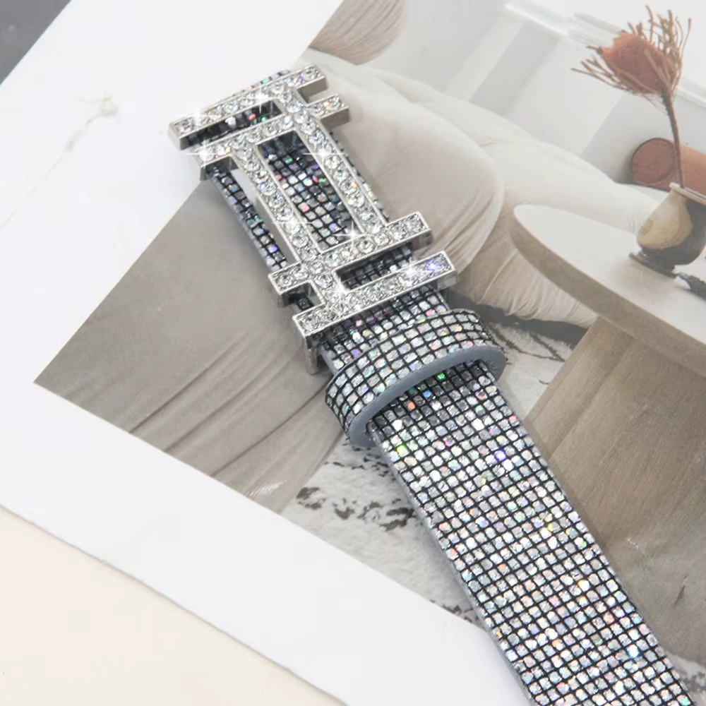 Ceinture Vintage en cuir PU pour femmes