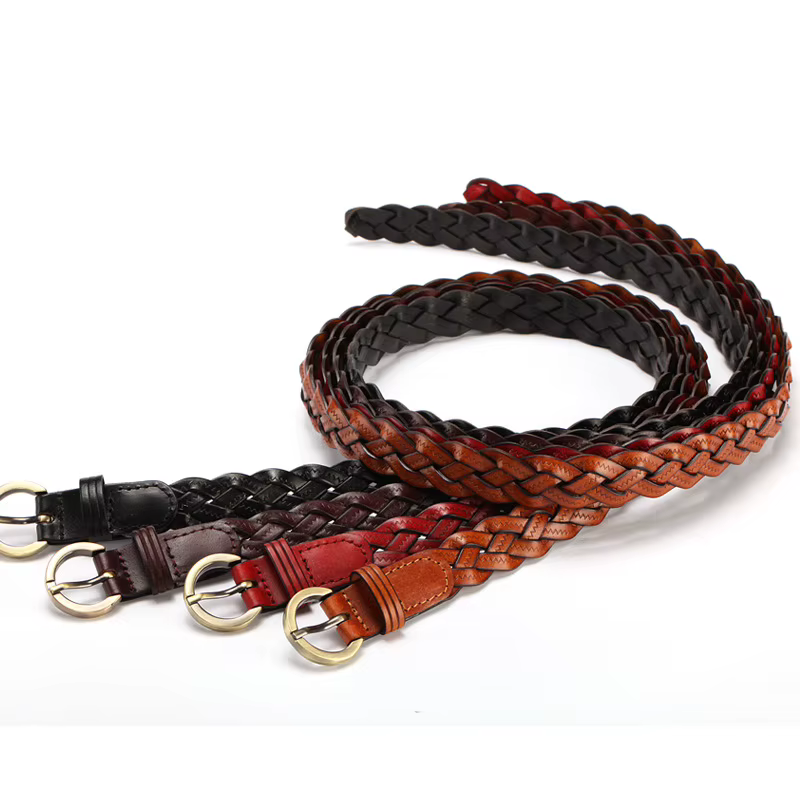 Ceinture en cuir pour femmes
