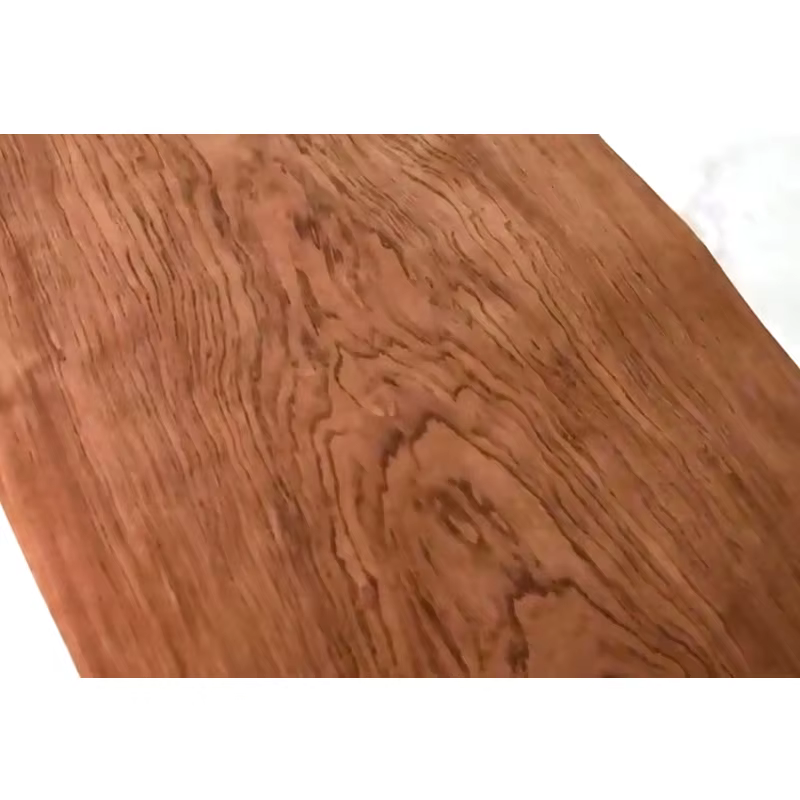 Placage en bois de rose naturel 270x40cm, feuille entière de 0.2mm, matériaux de décoration et de rénovation de meubles faits à la main