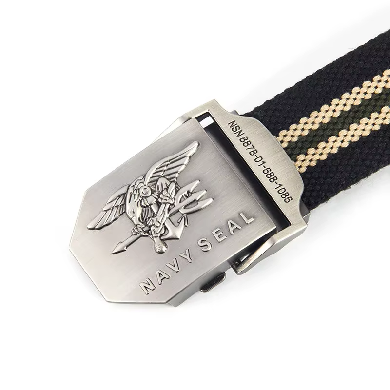 Ceinture en cuir Navy Seal Canvabelt pour hommes