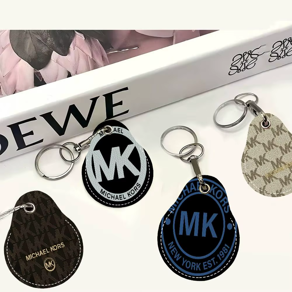 M-Michaels-Fashion-Kors 1 porte-cartes en cuir avec porte-clés en forme de goutte d'eau