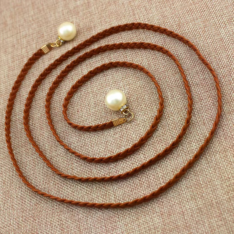 Ceinture fine à nœud bohème pour femmes