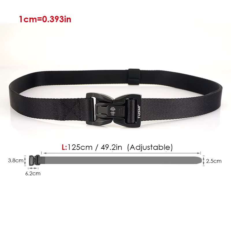 VATLTY ceinture en Nylon pour hommes et femmes