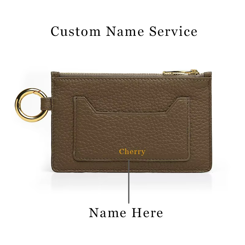 Porte-carte d'identité en cuir avec lanière pour badge