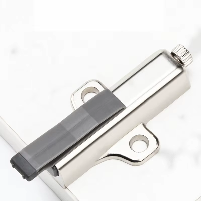 Butée de porte à poignée invisible ; Amortisseurs de charnières de haute qualité pour meubles de maison et armoires de cuisine à fermeture douce et silencieuse