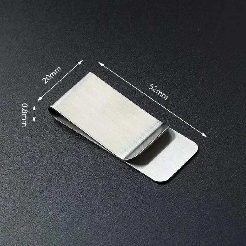 Portefeuille en acier inoxydable de haute qualité