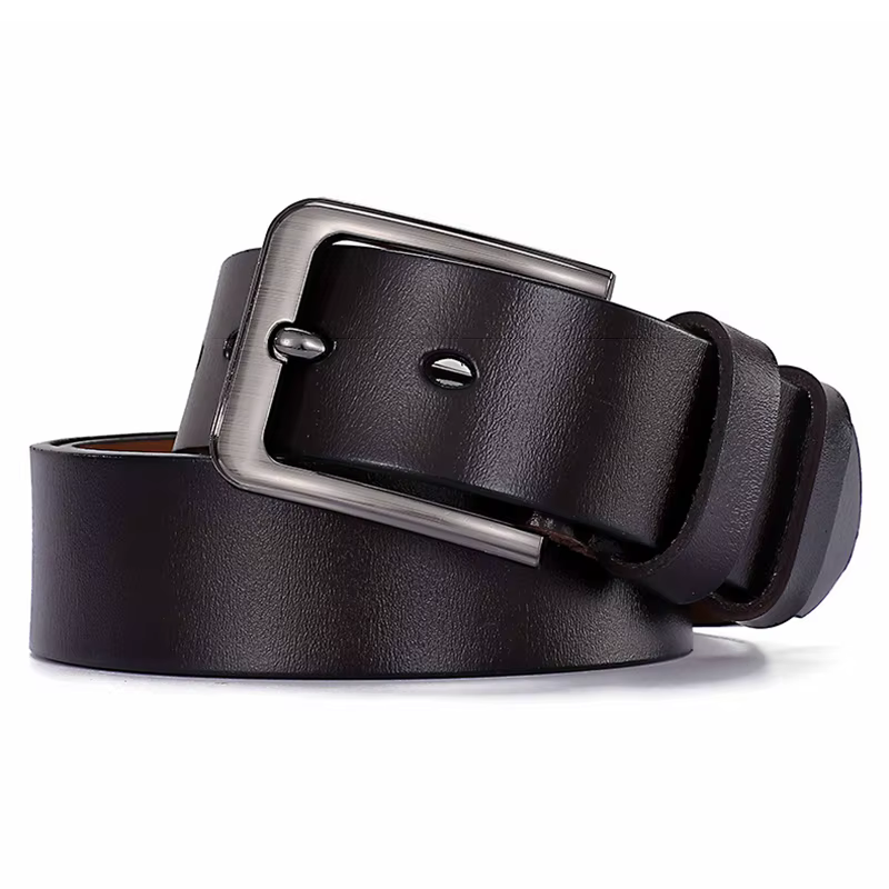 Ceinture en cuir véritable pour hommes et femmes