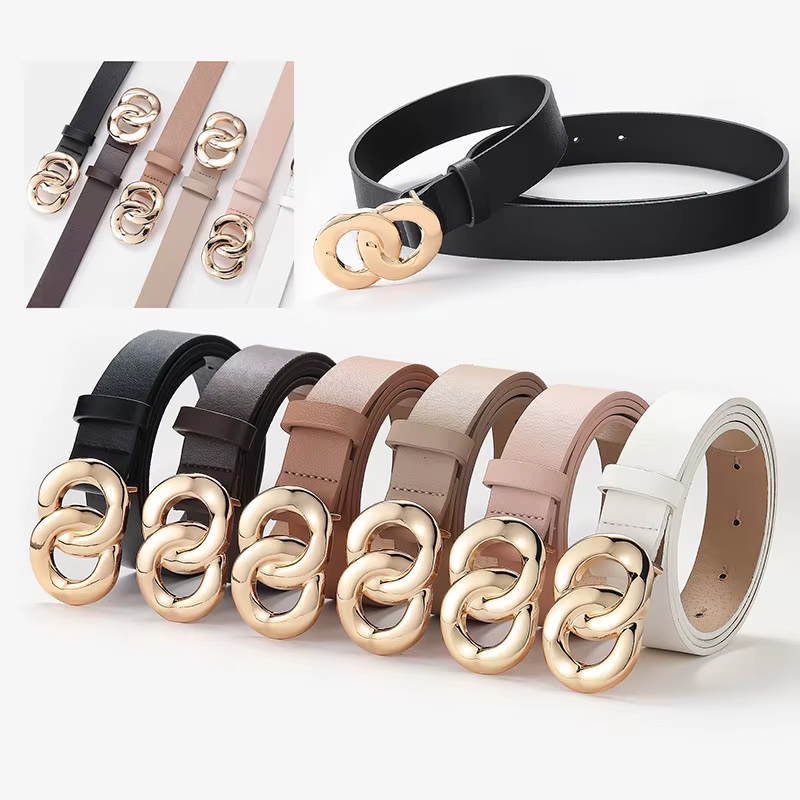Blanc noir marron femmes pantalon ceinture haute qualité femmes taille ceintures mode PU cuir ceinture femme pour jean ceinture AL0