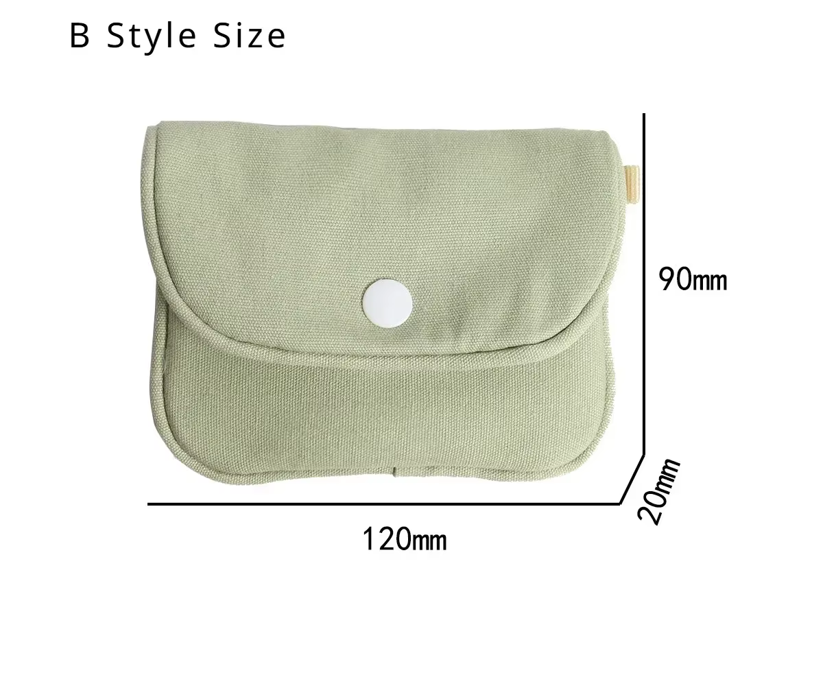Porte-monnaie Portable de couleur unie